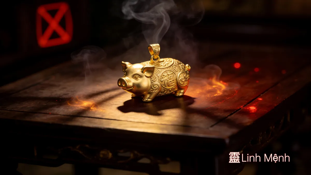 Người tuổi Hợi có nên đeo trang sức hình Heo? 3 cấm kỵ phong thủy