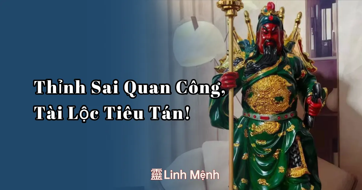 Phân Biệt Văn Quan Công & Võ Quan Công Hóa Sát, Trấn Trạch Chuẩn Phong Thủy