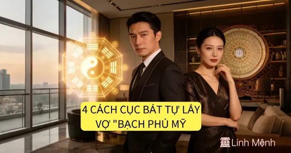 Bí Mật Bát Tự Nam Mệnh: Cách Cục Lấy Vợ "Bạch Phú Mỹ" Khí Chất, Gia Thế Khủng