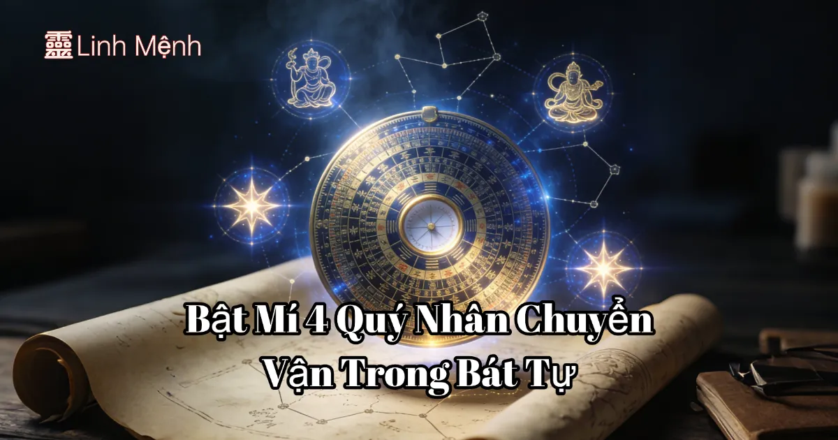 Bật Mí 4 Quý Nhân Đỉnh Cao Trong Bát Tự: Thiên Ất, Thái Cực, Thiên Nguyệt Đức