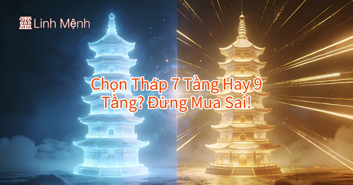 Tháp Văn Xương 7 Tầng Hay 9 Tầng? Bí Quyết Chọn Chuẩn Phong Thủy Từ